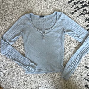 Brandy Melville long sleeve top Henley